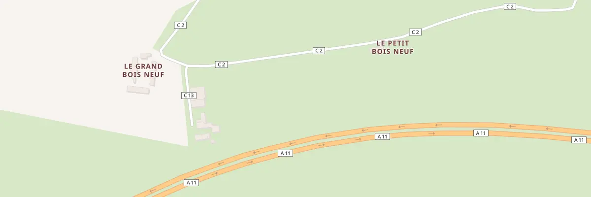 Plan du 5 Le Petit Bois Neuf à Saint-Bomer