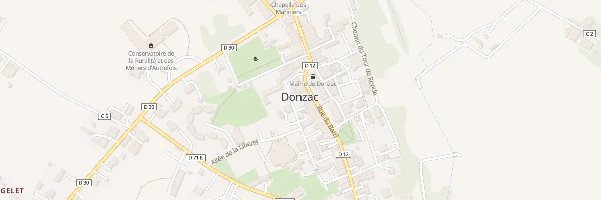 Plan du 26 Rue du Barri à Donzac