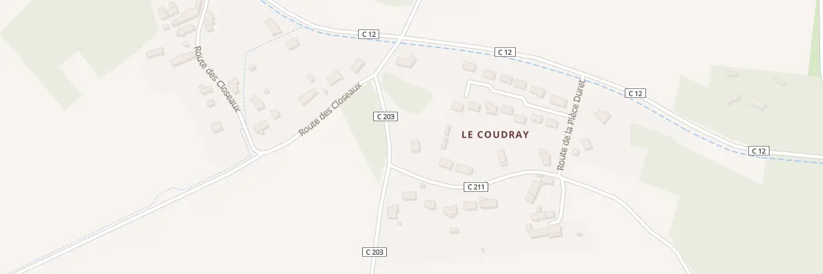 Plan du 14 Rte de la Piece Duret à Tauxigny-Saint-Bauld