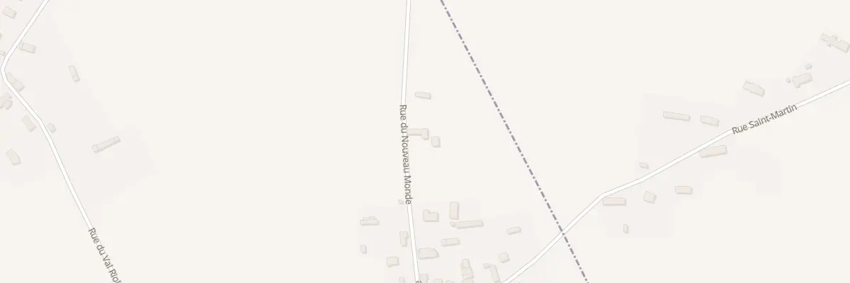 Plan du 700 Rue du Nouveau Monde à Carville-la-Folletière