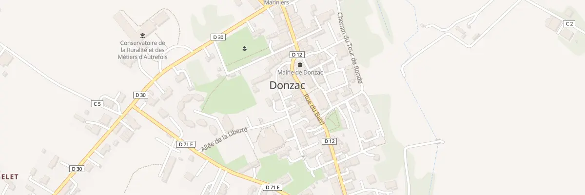 Plan du 30 Rue du Barri à Donzac