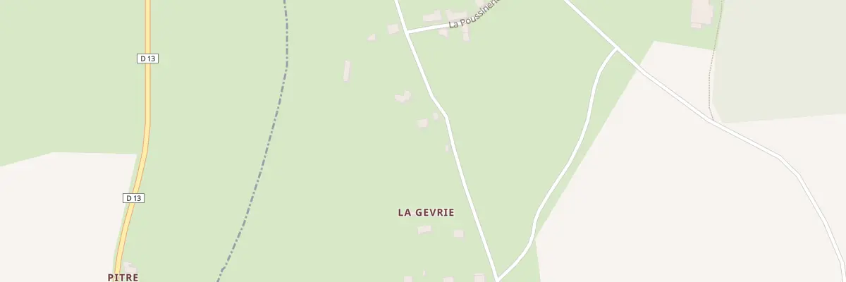 Plan du 6 Les Poussineries à Saint-Jean-Pierre-Fixte