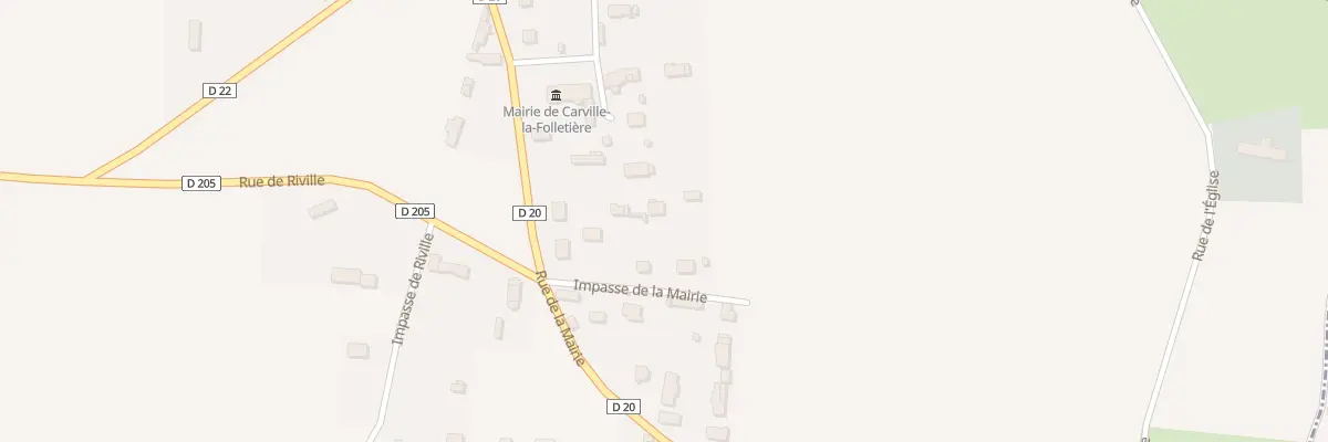 Plan du 7012 Le Village Nord à Carville-la-Folletière