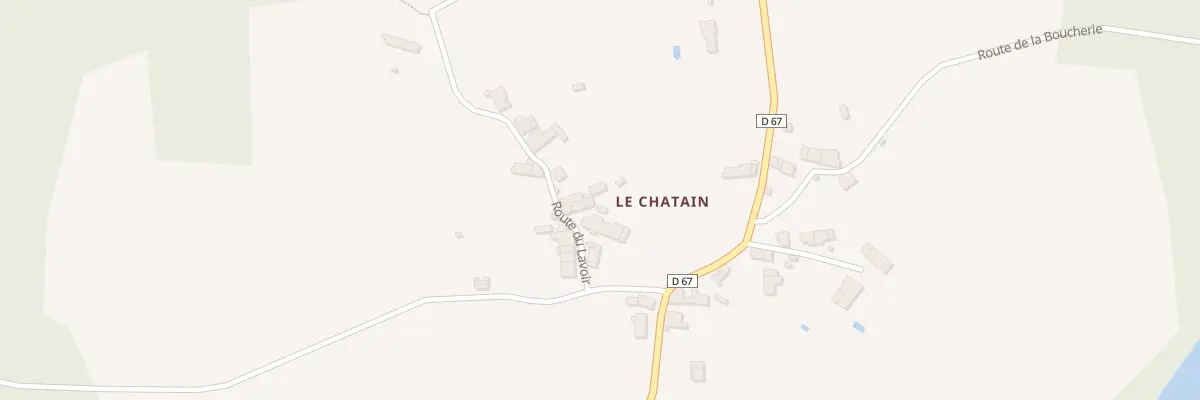 Plan du 8 Rte du Lavoir à Pensol