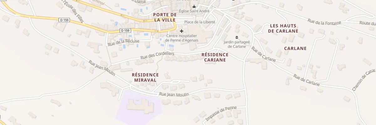 Plan du 14 Res Les Cordeliers à Penne-d’Agenais