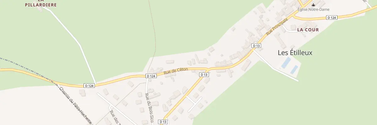 Plan du 53 Rue de Ceton aux Étilleux