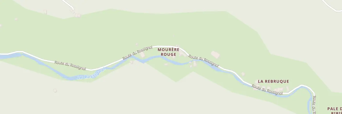 Plan du 2 Rte du Rossignol à Milhas