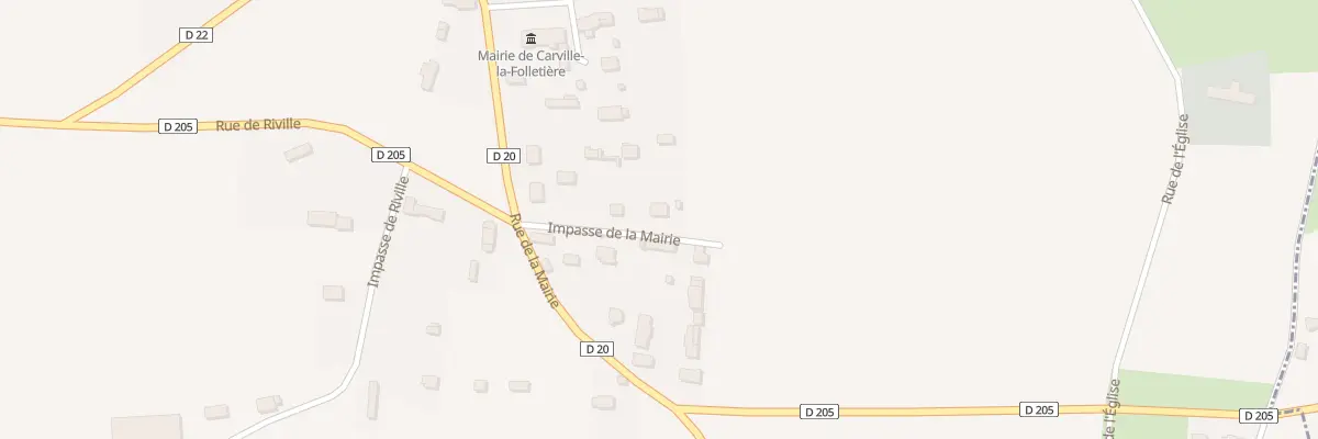 Plan du 115 Imp de la Mairie à Carville-la-Folletière