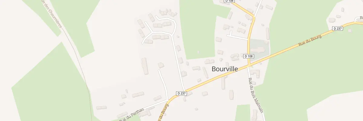 Plan du 2 Rue de la Hetraie à Bourville