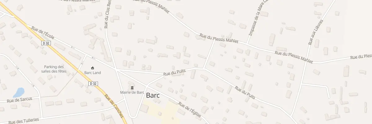 Plan du 17 Rue du Puits à Barc