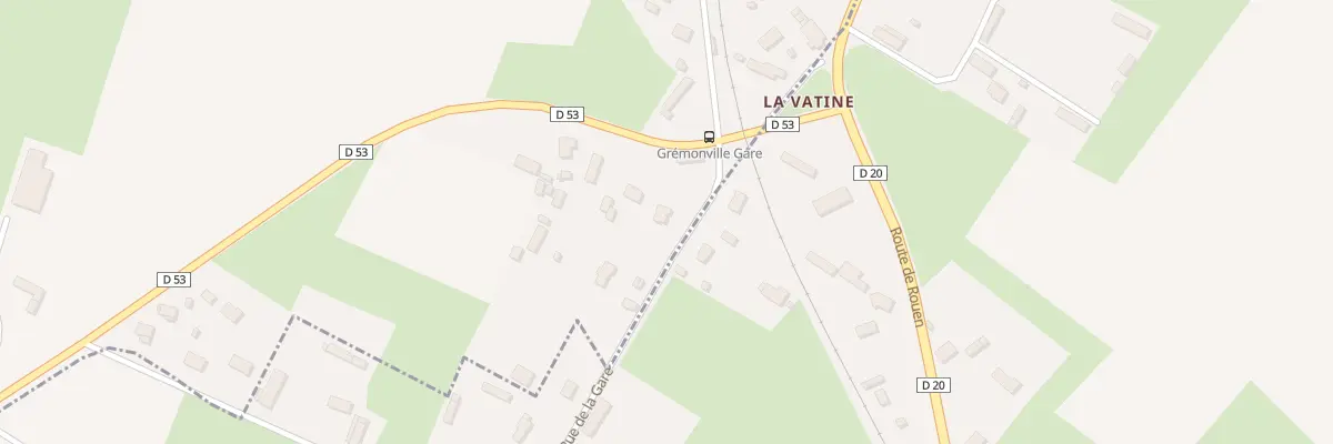 Plan du 60 Rue de la Gare à Yvecrique