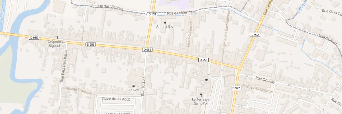 Plan du 97 Rue Saint-hilaire à Nogent-le-Rotrou