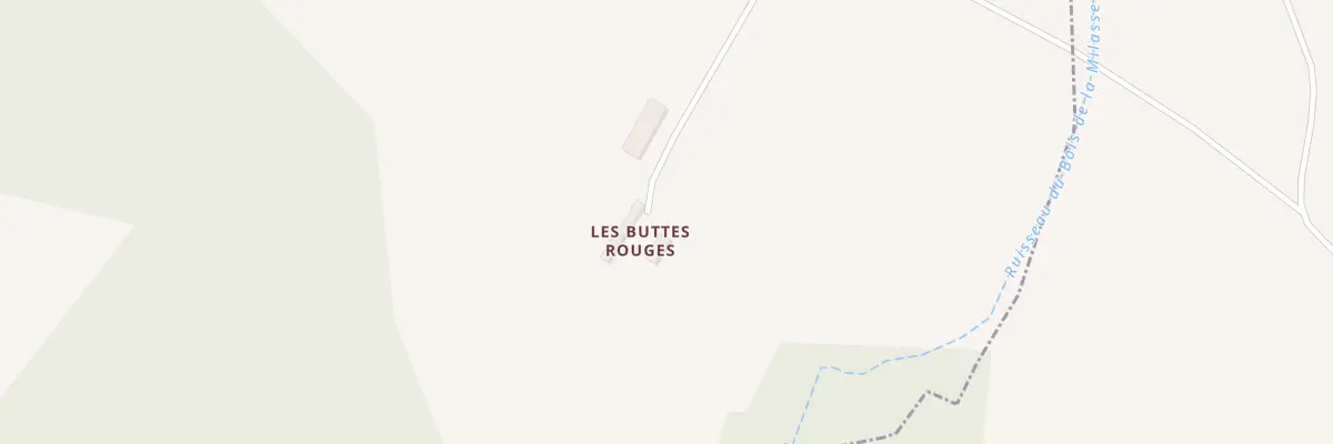 Plan du 26 Les Buttes Rouges à Charencey