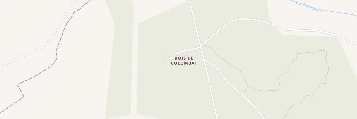 Plan du 25 Bois de Colombat à Frespech