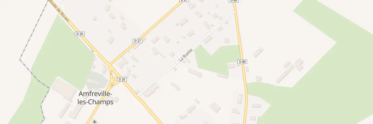 Plan du 144 La Ruette à Amfreville-les-Champs