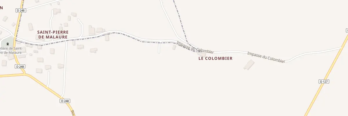 Plan du 5001 Le Colombier à Clermont-Soubiran