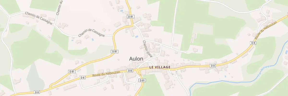 Plan du 51 Che Vieux à Aulon