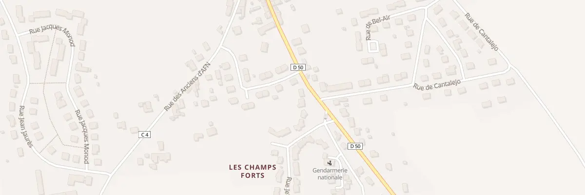 Plan du 17 Av du Huit Mai 1945 à Ligueil