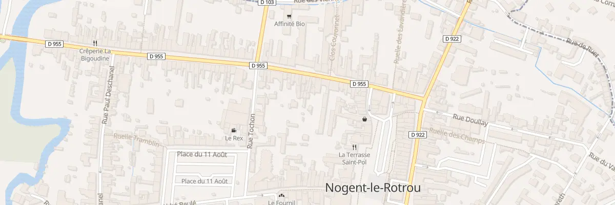 Plan du 103 Rue Saint-hilaire à Nogent-le-Rotrou