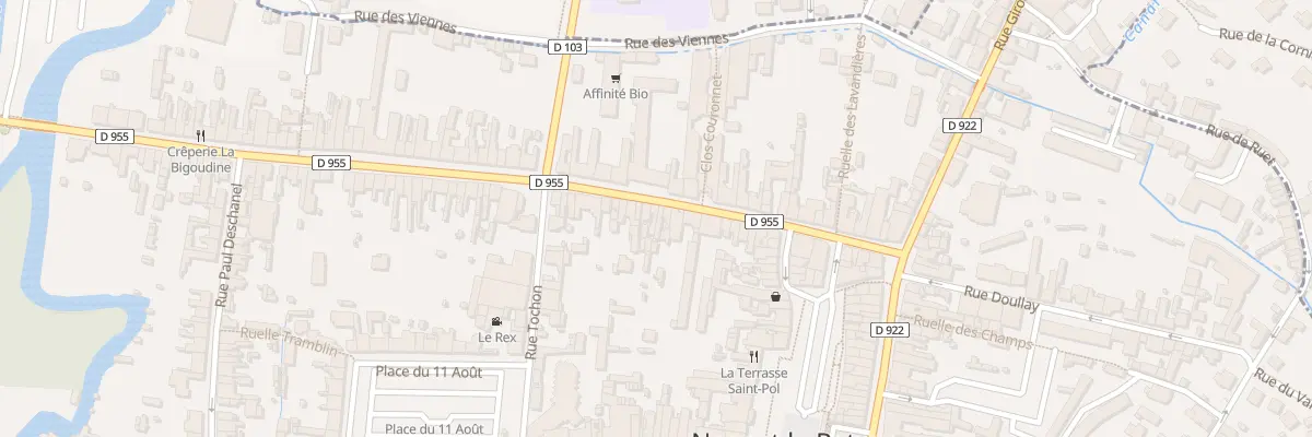 Plan du 101 Rue Saint-hilaire à Nogent-le-Rotrou