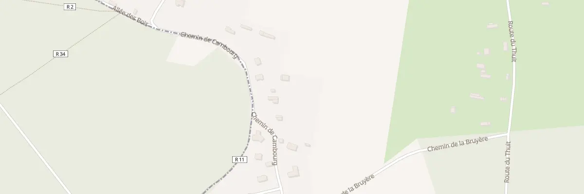 Plan du 243 Che de Cambourg aux Monts du Roumois