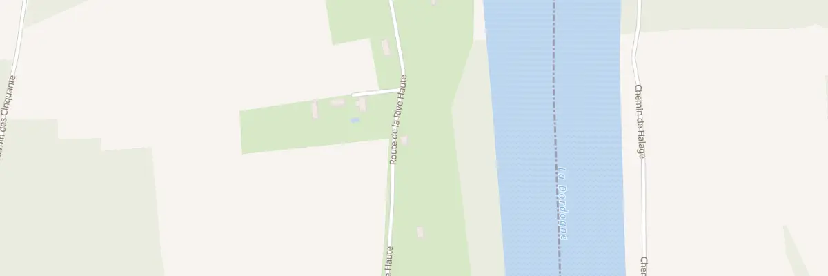 Plan du 1261 Rte de la Rive Haute à Calès