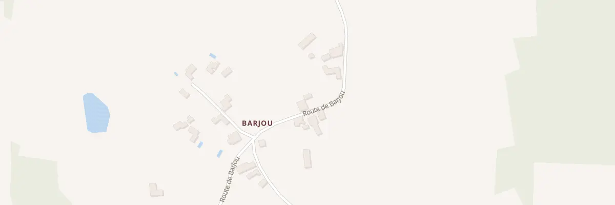 Plan du 32 Barjou à Sainte-Croix