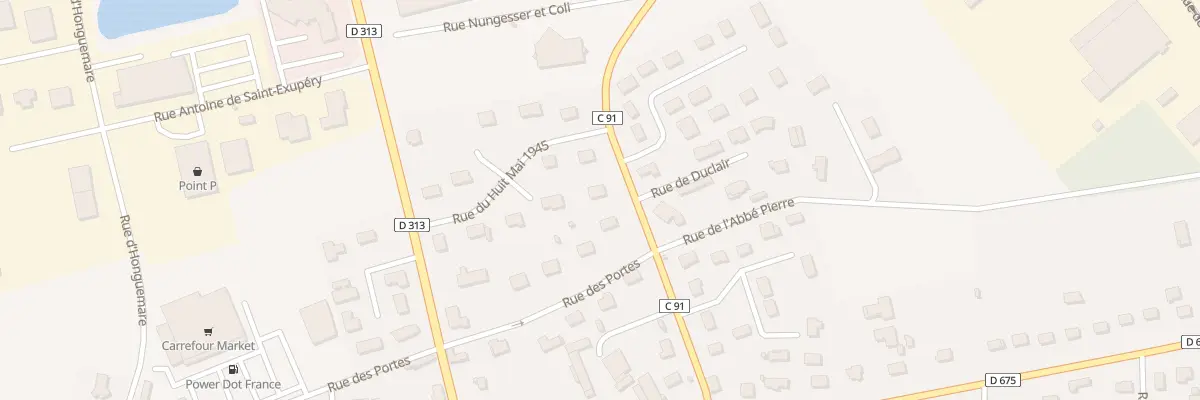 Plan du 189 Rue de Duclair à Bourg-Achard