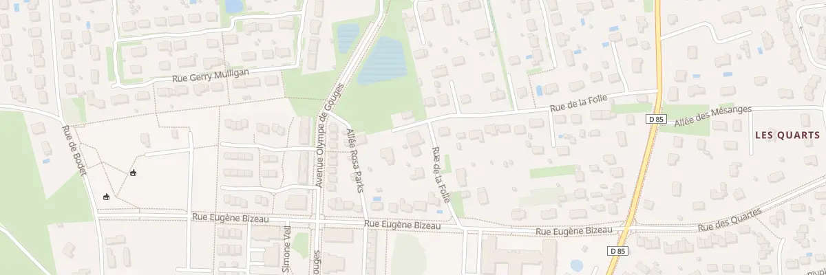 Plan du 33 Rue de la Folie à Montlouis-sur-Loire