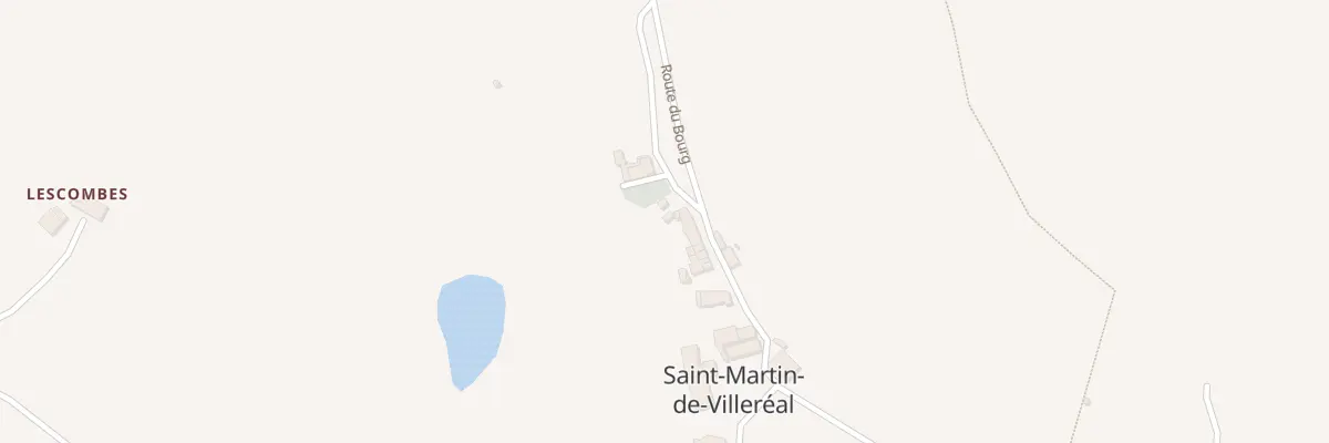 Plan du 61 Le Bourg à Saint-Martin-de-Villeréal