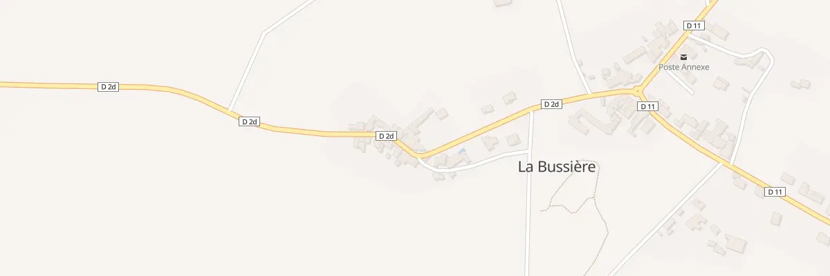 Plan du 12 Rte de la Puye à La Bussière