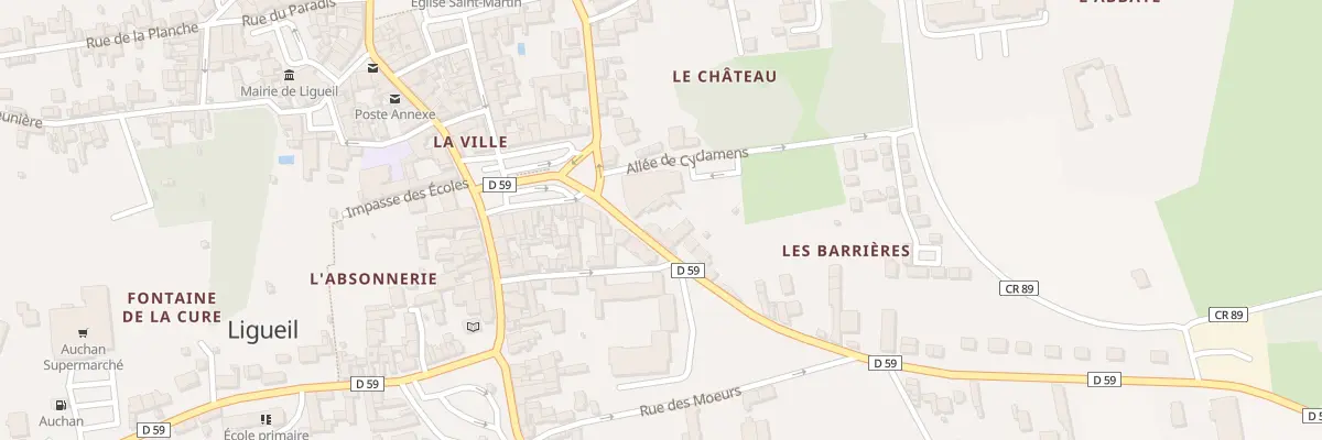 Plan du 4 Rue du 11 Nov 1918 à Ligueil