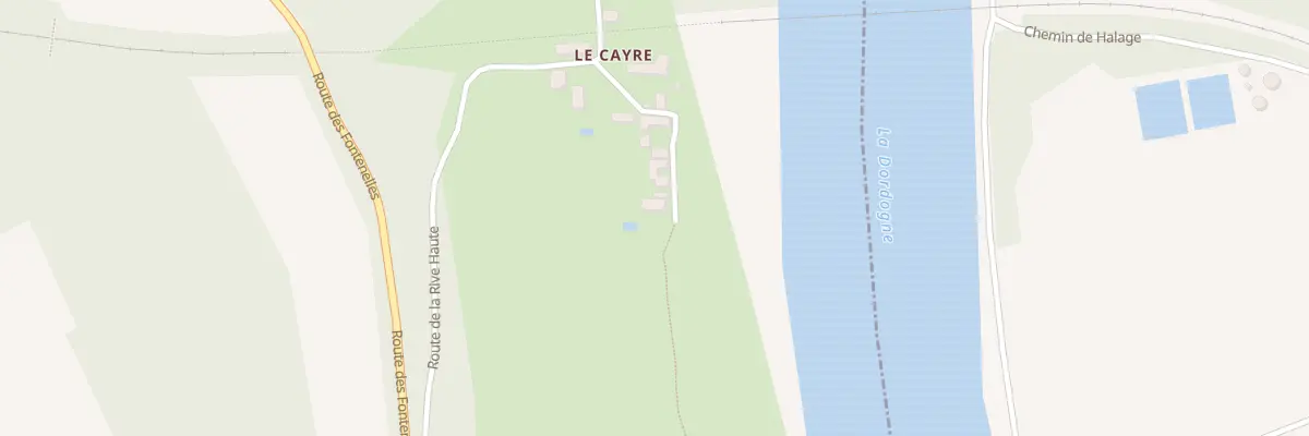 Plan du 164 Imp du Cayre à Calès