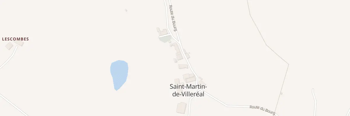Plan du 3 Le Bourg à Saint-Martin-de-Villeréal