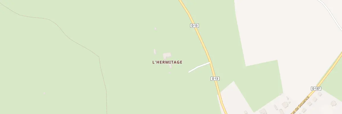 Plan du 1 L’Ermitage aux Étilleux