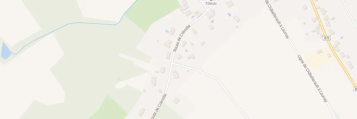 Plan du 23 Rte de Crémille à La Roche-Posay