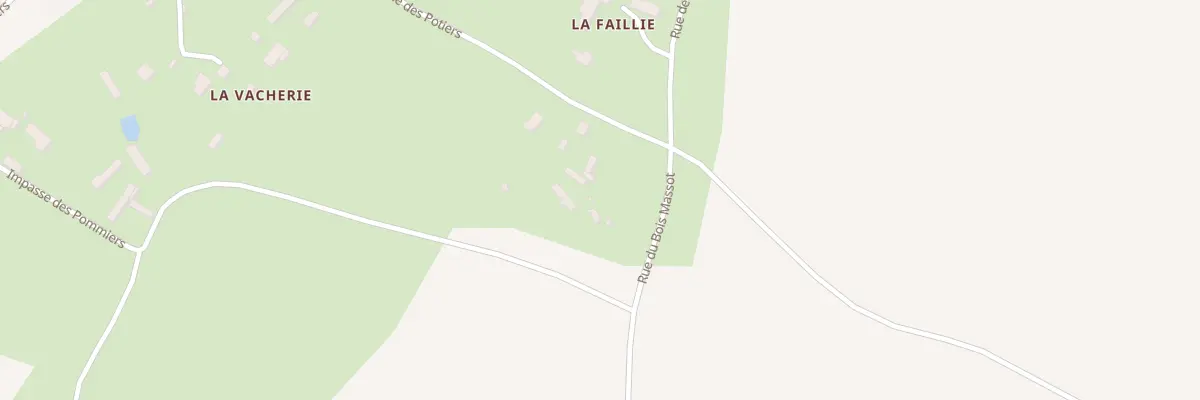 Plan du 56 La Faillie à Armentières-sur-Avre