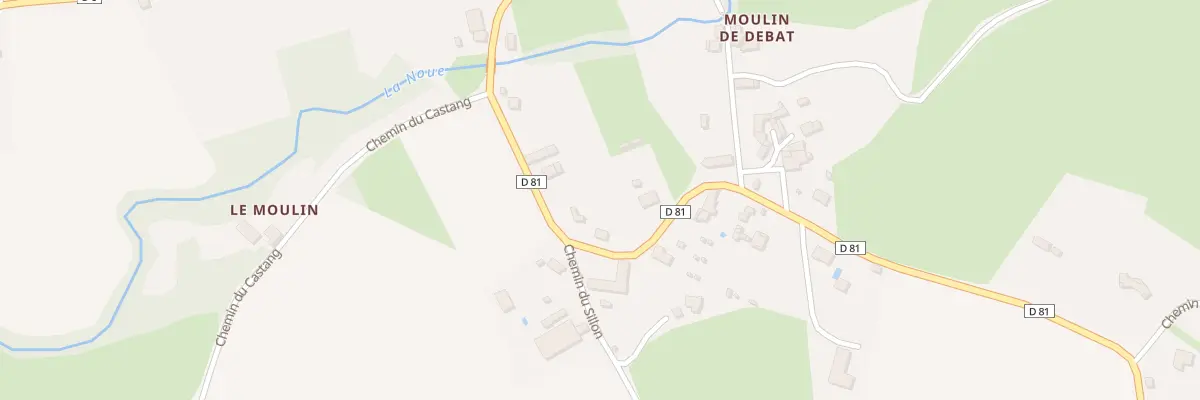 Plan du 114 Le Village à Aulon