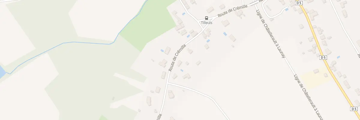 Plan du 21 Rte de Crémille à La Roche-Posay