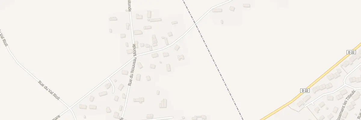 Plan du 403B Le Nouveau Monde à Carville-la-Folletière