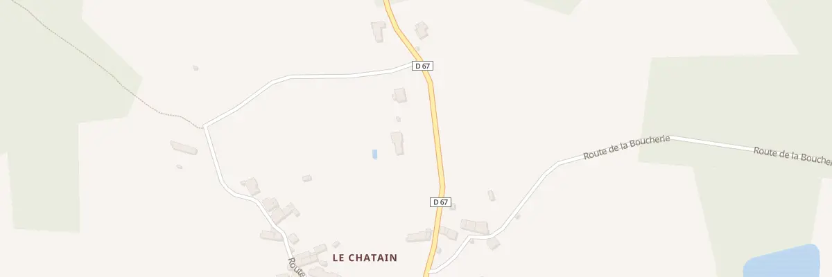Plan du 5128J Le Chatain à Pensol