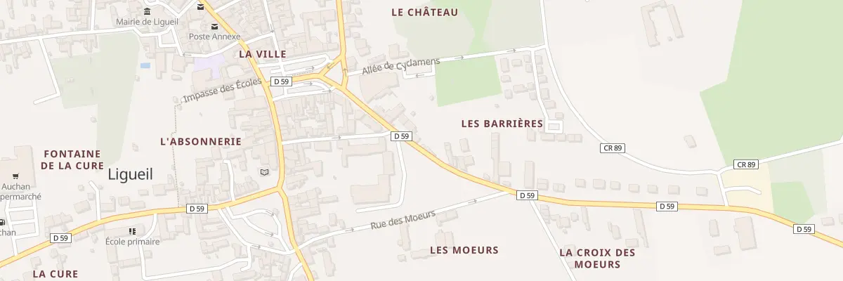 Plan du 12 Rue du 11 Nov 1918 à Ligueil
