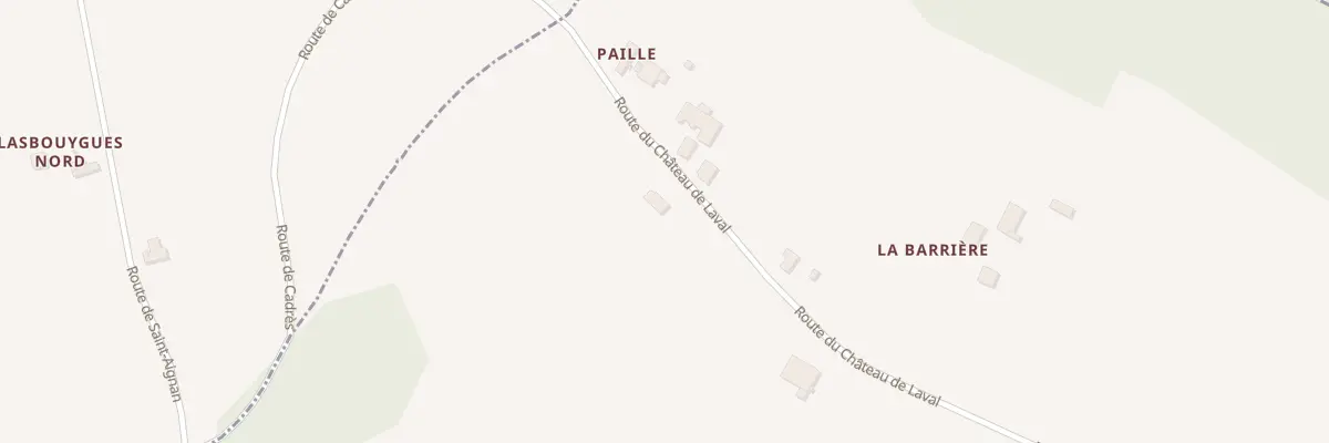 Plan du 270 Paille à Trentels