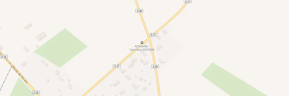 Plan du 545 Rte de la Fosse aux Loups à Amfreville-les-Champs