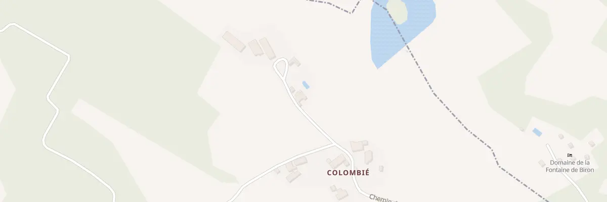 Plan du 566 Che de Colombie à Dévillac