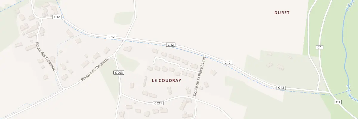 Plan du 6 Rte de la Chenardière à Tauxigny-Saint-Bauld