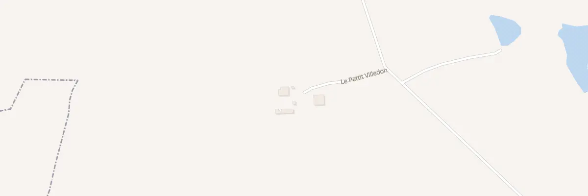 Plan du 5043 Le Petit Villedon à Asnières-sur-Blour