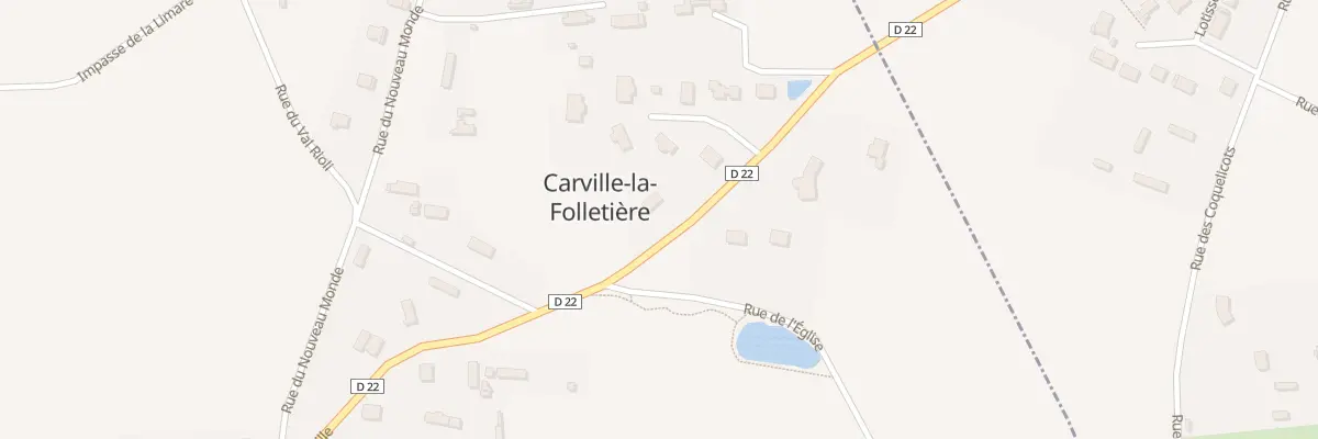 Plan du 5010A Le Presbytere à Carville-la-Folletière