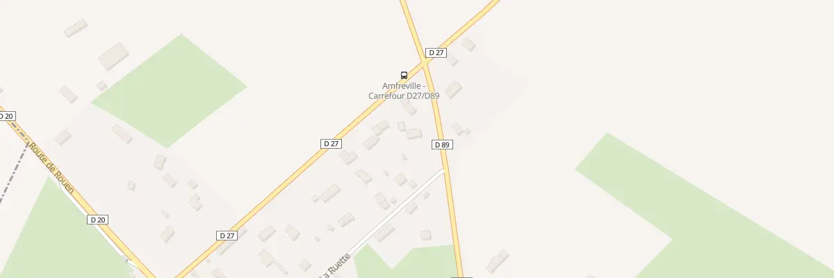 Plan du 535 Rte de la Fosse aux Loups à Amfreville-les-Champs