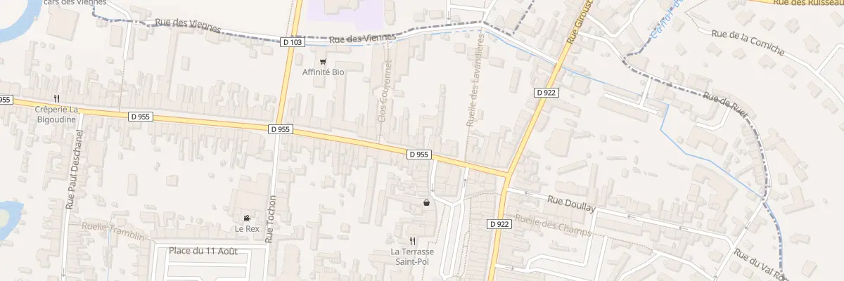Plan du 108B Rue Saint-hilaire à Nogent-le-Rotrou